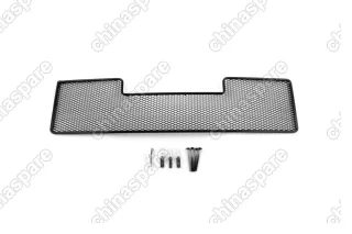 Сетка на бампер внешняя для MITSUBISHI Pajero IV 2015->, 2 шт., черн., 15 мм