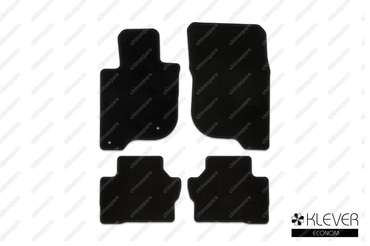 KLEVER01353201200k Коврики в салон Klever Econom MITSUBISHI Pajero Sport, 2016->, кросс., 4 шт. (текстиль)