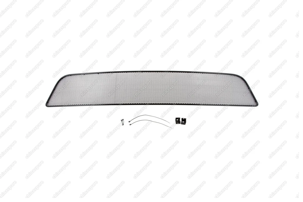 1380913101 Сетка на бампер внешняя для MITSUBISHI Pajero Sport 2010-2013, черн., 10 мм