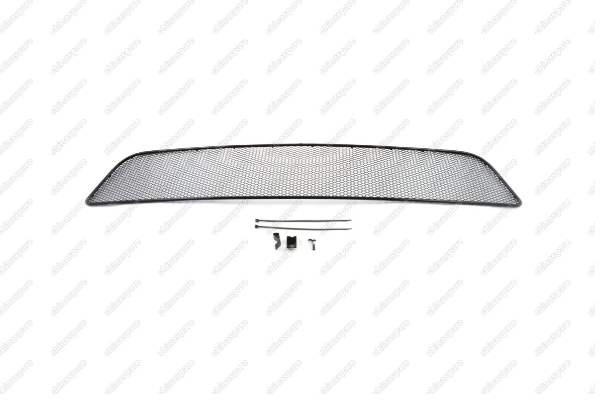 1380913151 Сетка на бампер внешняя для MITSUBISHI Pajero Sport 2010-2013, черн., 15 мм