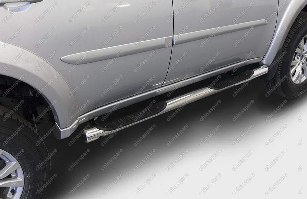 MIPS811887 Пороги с проступями d76, Mitsubishi Pajero Sport 2013-, MIPS.81.1887