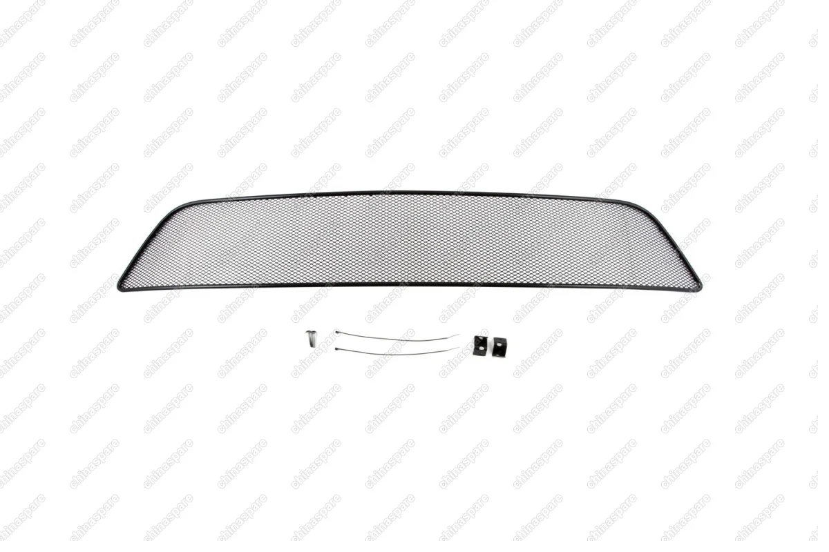 1380514101 Сетка на бампер внешняя для MITSUBISHI Pajero Sport 2014-2017, черн., 10 мм