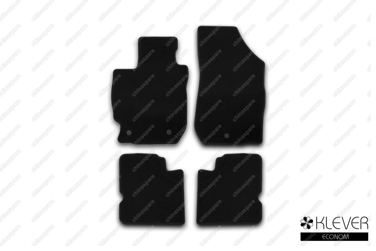 KVR01364001200k Коврики в салон Klever Econom NISSAN Almera АКПП 2012->, сед., 4 шт.(текстиль)
