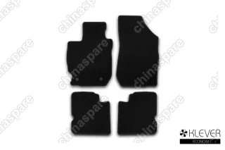 KVR01364001200k Коврики в салон Klever Econom NISSAN Almera АКПП 2012->, сед., 4 шт.(текстиль)