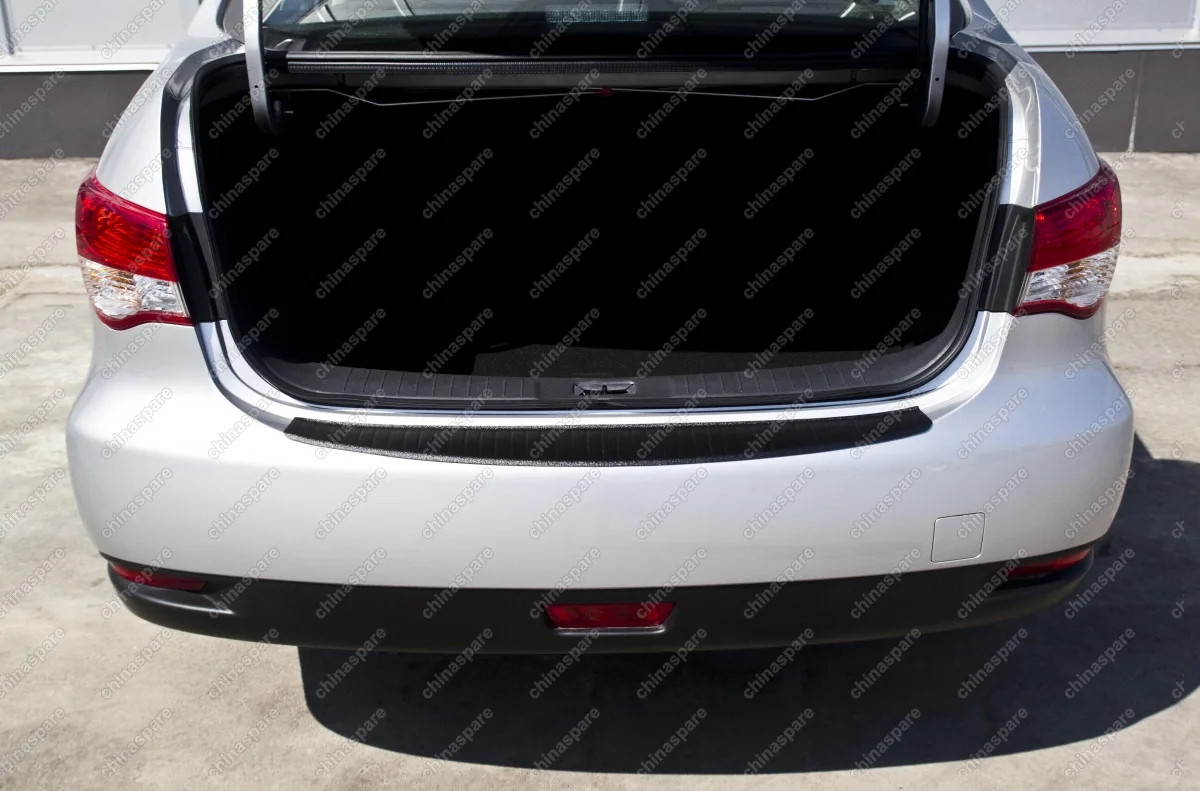 NNA029502 Накладка на задний бампер для NISSAN Almera 2014-н.в., шагрень