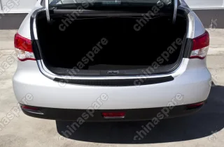 NNA029502 Накладка на задний бампер для NISSAN Almera 2014-н.в., шагрень