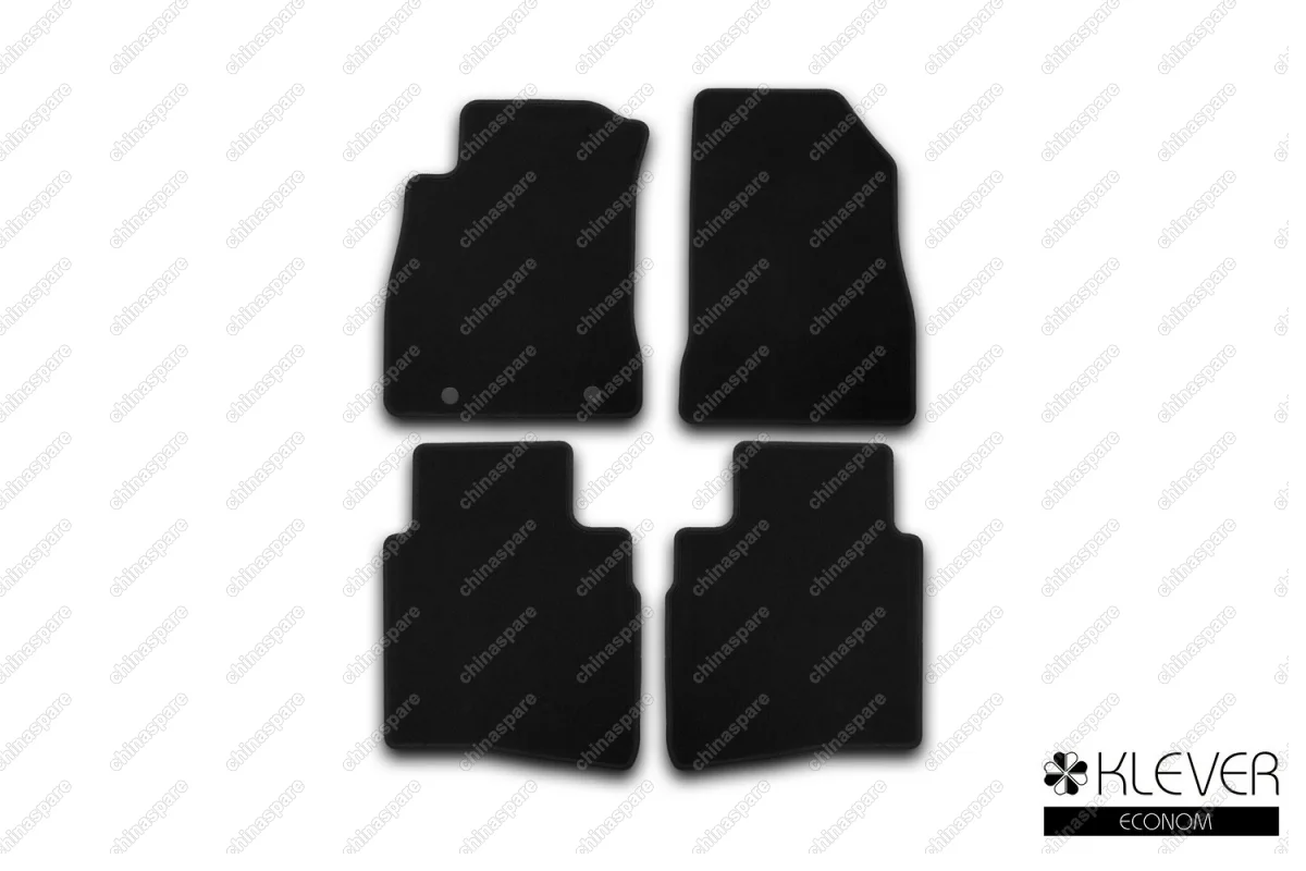 KVR01363501200k Коврики в салон Klever Econom NISSAN Juke 2010->, кросс., 4 шт. (текстиль)