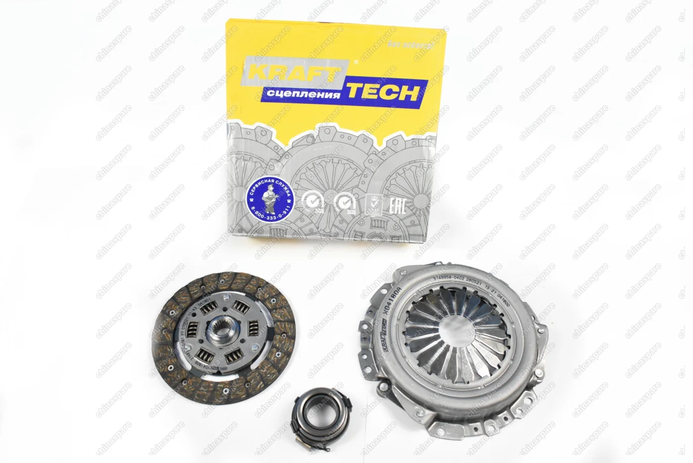 Комплект сцепления «Krafttech» Geely MK, MK Cross