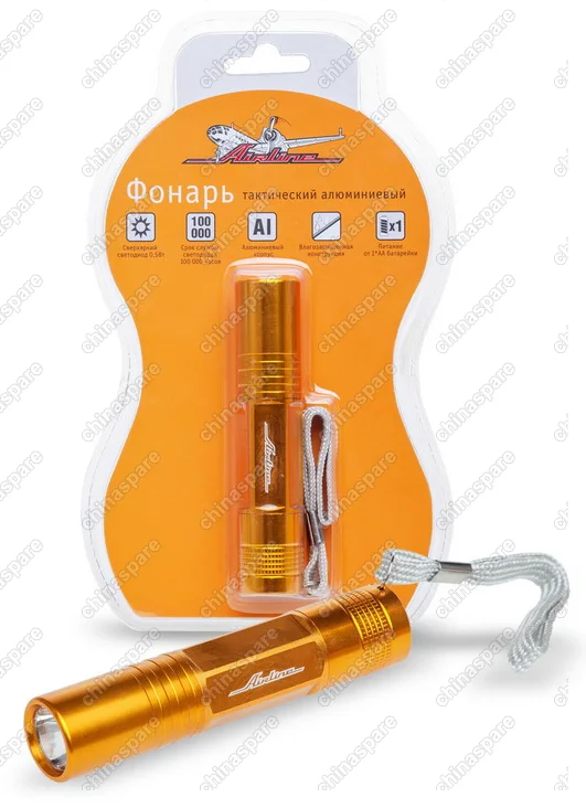 Фонарь тактический LEDx1 алюминиевый