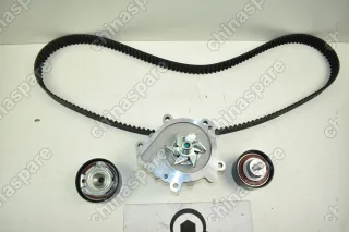 Комплект ГРМ Gates (С роликами и водяным насосом) Chery Kimo, Indis, QQ6 1.3
