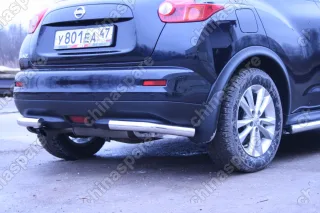 NJU4761395 Защита задняя уголки, d60, Nissan Juke 4x4 2011-, NJU4.76.1395