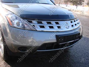 NLDSNIMUR0412 Дефлектор капота темный NISSAN MURANO 2004-2008,
