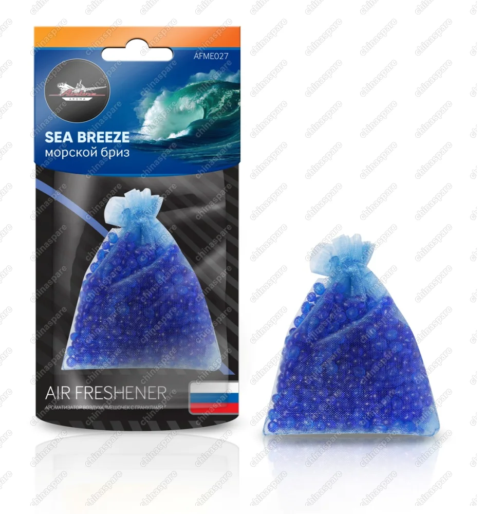 AFME027 Ароматизатор подвесной Мешочек с гранулами морской бриз