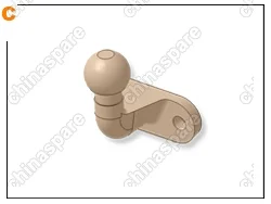 ТСУ на NISSAN Navara D40, 2005-2010,2010-2016/NISSAN NP 300 D23, 2016-, (с пластиковым бампером), тип шара: C