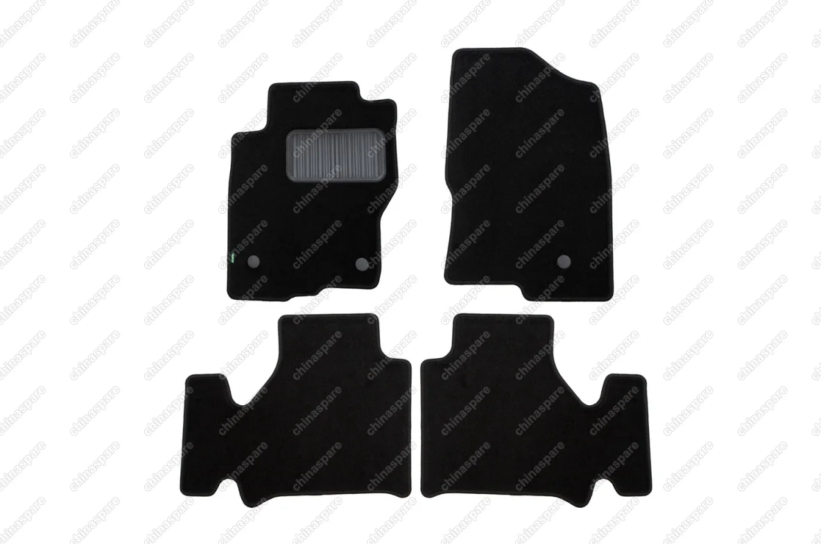 KLEVER02362201210kh Коврики в салон Klever Standard NISSAN Navara АКПП 2010->, пик., 4 шт. (текстиль)