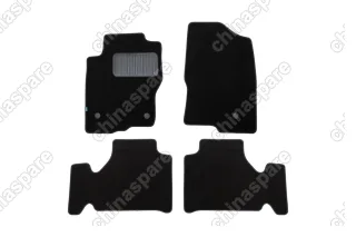 KLEVER03362222110kh Коврики в салон Klever Premium NISSAN Navara АКПП 2010->, пик., 4 шт. (текстиль)