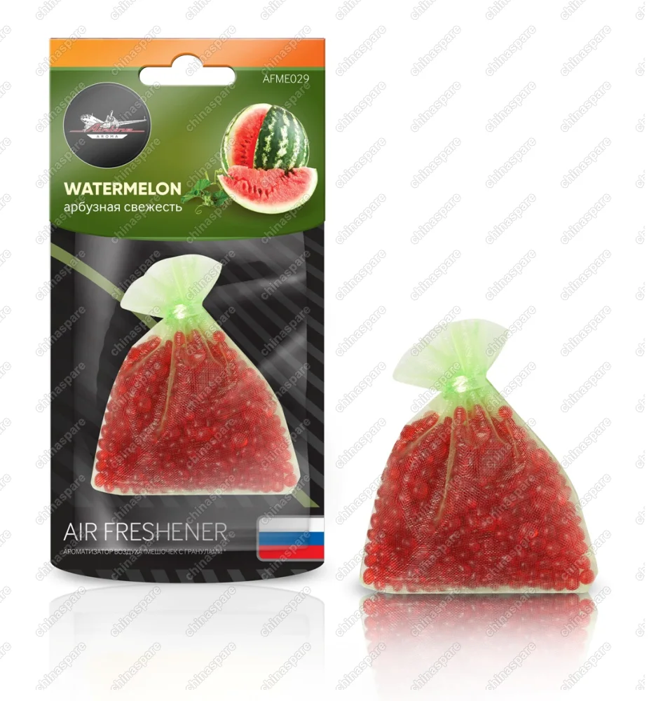 AFME029 Ароматизатор подвесной Мешочек с гранулами арбузная свежесть