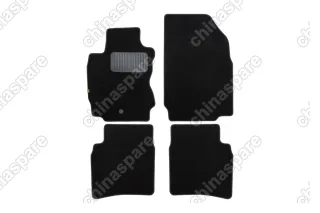 KLEVER02361501210kh Коврики в салон Klever Standard NISSAN Note АКПП 2005->, хб., 4 шт. (текстиль)