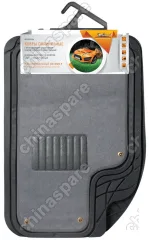 Ковры полимерные с отстегивающимся ковролином в салон автомобиля универсальные