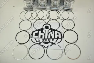 Поршневая группа (Поршни, пальцы, кольца, гильзы) Great Wall Hover 4G64 (Комплект на 4 цилиндра)