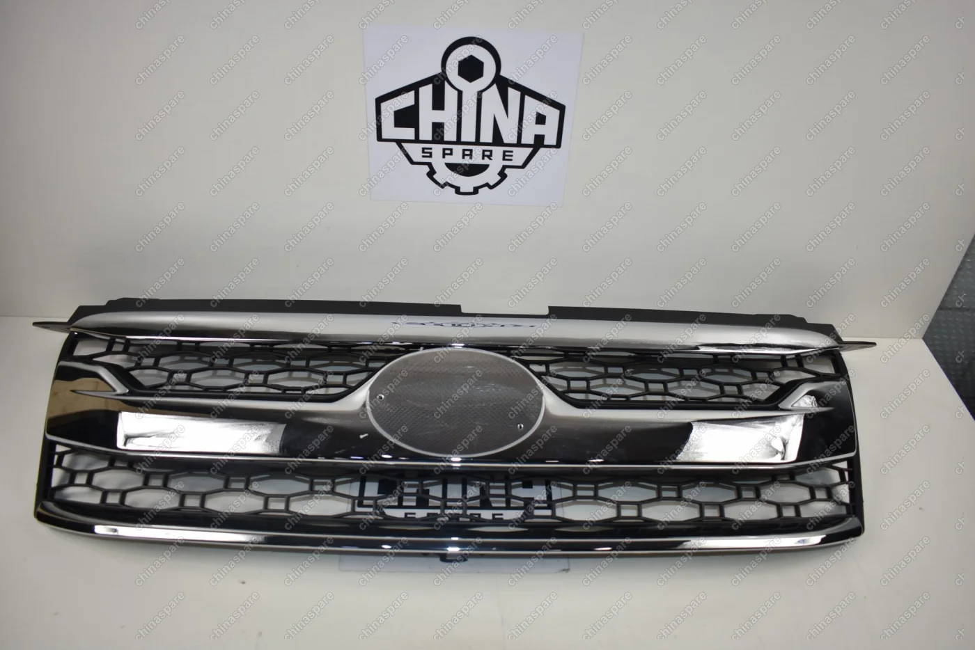 Решётка радиатора в сборе Хромированная Great Wall Hover M2