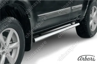 AFZDANIP08 Защита порогов d76 труба Arbori нерж. сталь для Nissan PATHFINDER 2004-2010