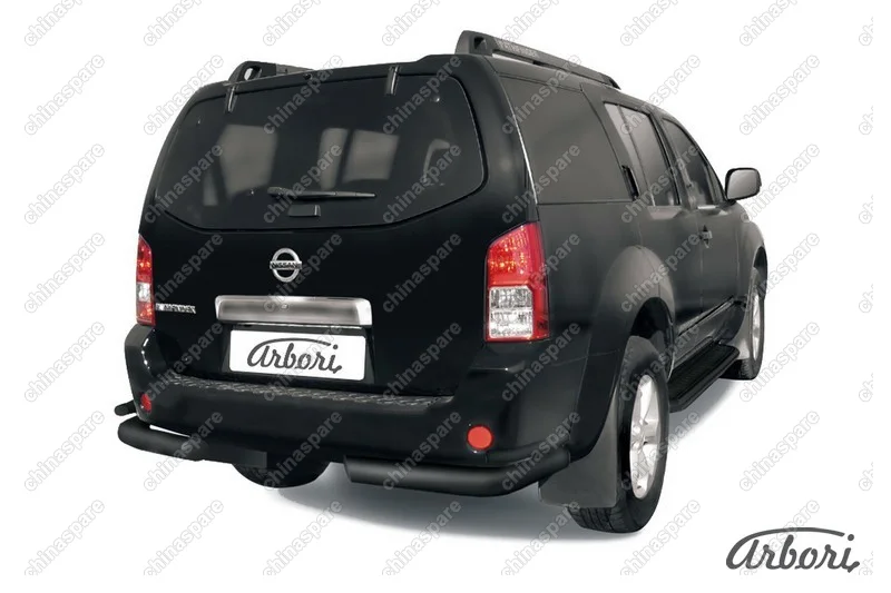 AFZDANIP13B Уголки d76+d42 двойные Arbori черн. для Nissan PATHFINDER 2004-2010