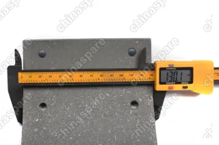 Накладка тормозной колодки Задняя Foton BJ 1069, 1099