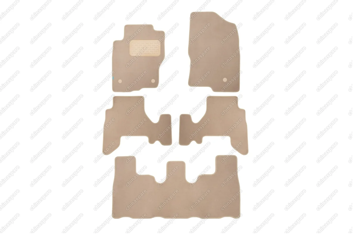 KLEVER04363822112kh Коврики в салон Klever Premium NISSAN Pathfinder АКПП 2010-2014, внед., 5 шт. (текстиль, бежевые)