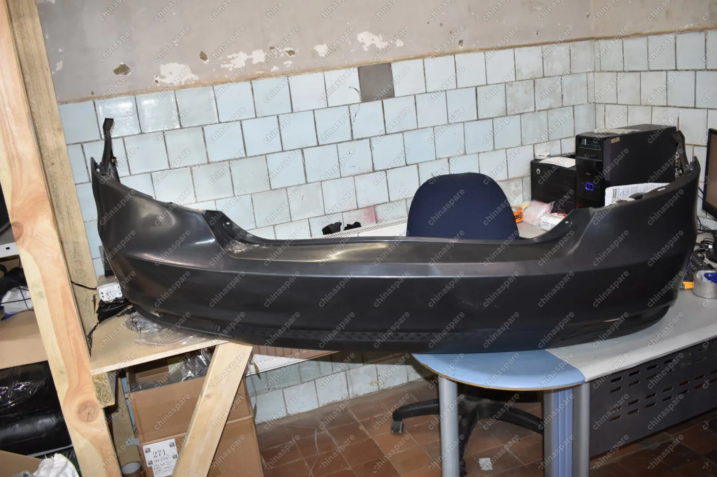 Бампер задний Geely Emgrand 7 New (Sedan)