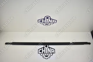 Уплотнитель стекла двери задней левой (бархотка) наружный (без хрома) BYD F3, F3-R