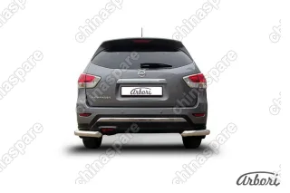 AFZDANIP1416 Уголки d76 Arbori нерж. сталь для NISSAN Pathfinder 2014-нв