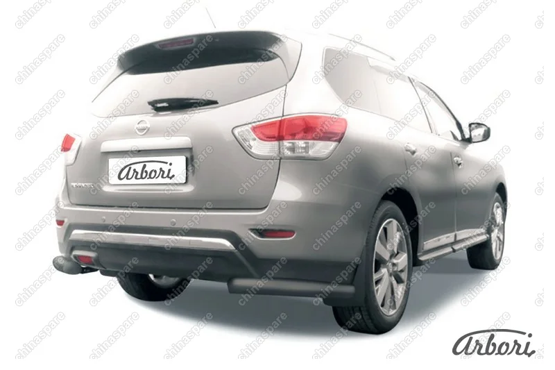 AFZDANIP1416B Уголки d76 Arbori черн. для NISSAN Pathfinder 2014-нв