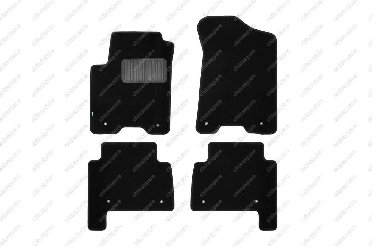 KLEVER02363301210kh Коврики в салон Klever Standard NISSAN Patrol АКПП 2010->, внед., 4 шт. (текстиль)
