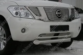 NPAT962076 Декоративные элементы решётки радиатора d10 (2 элемента) "Nissan Patrol" 2010-, NPAT.96.2076