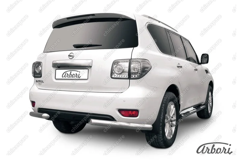 AFZDANIPAT19 Уголки d76   Arbori нерж. сталь для Nissan PATROL 2012-2014