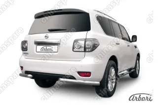 AFZDANIPAT19 Уголки d76   Arbori нерж. сталь для Nissan PATROL 2012-2014