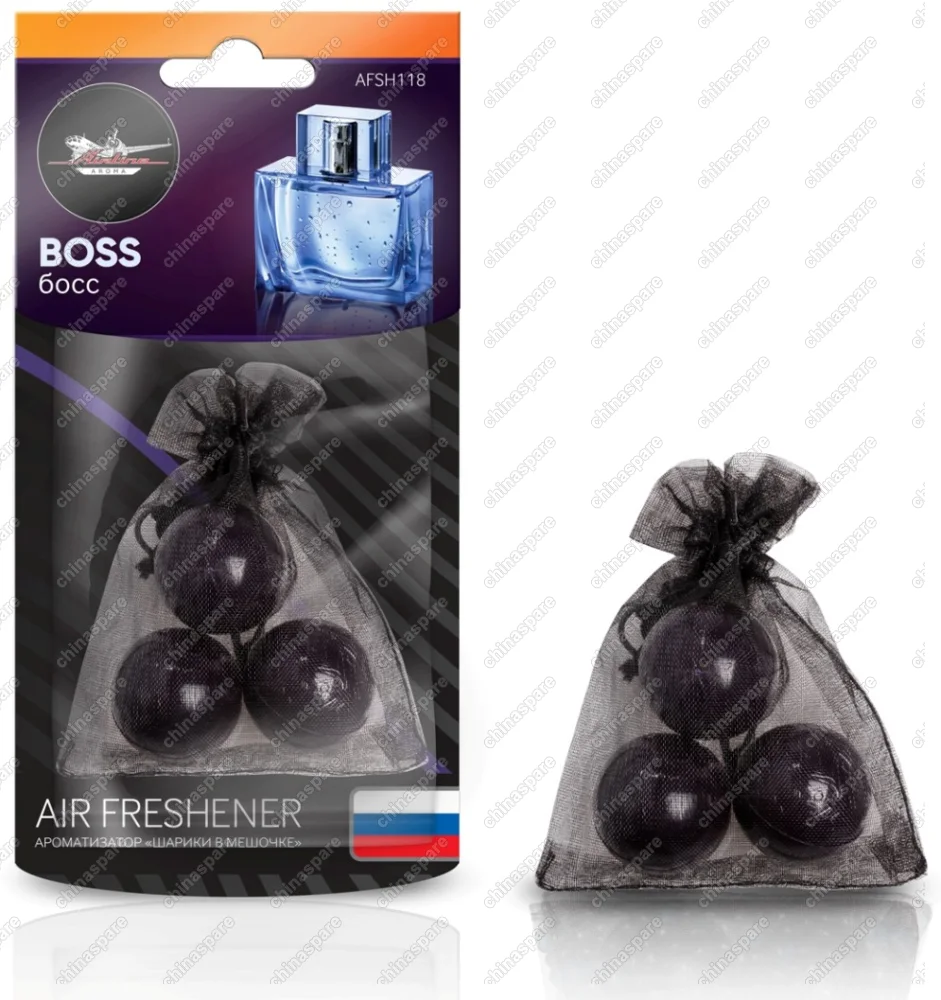 AFSH118 Ароматизатор Шарики в мешочке Boss