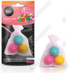 AFSH119 Ароматизатор Шарики в мешочке бабл гам