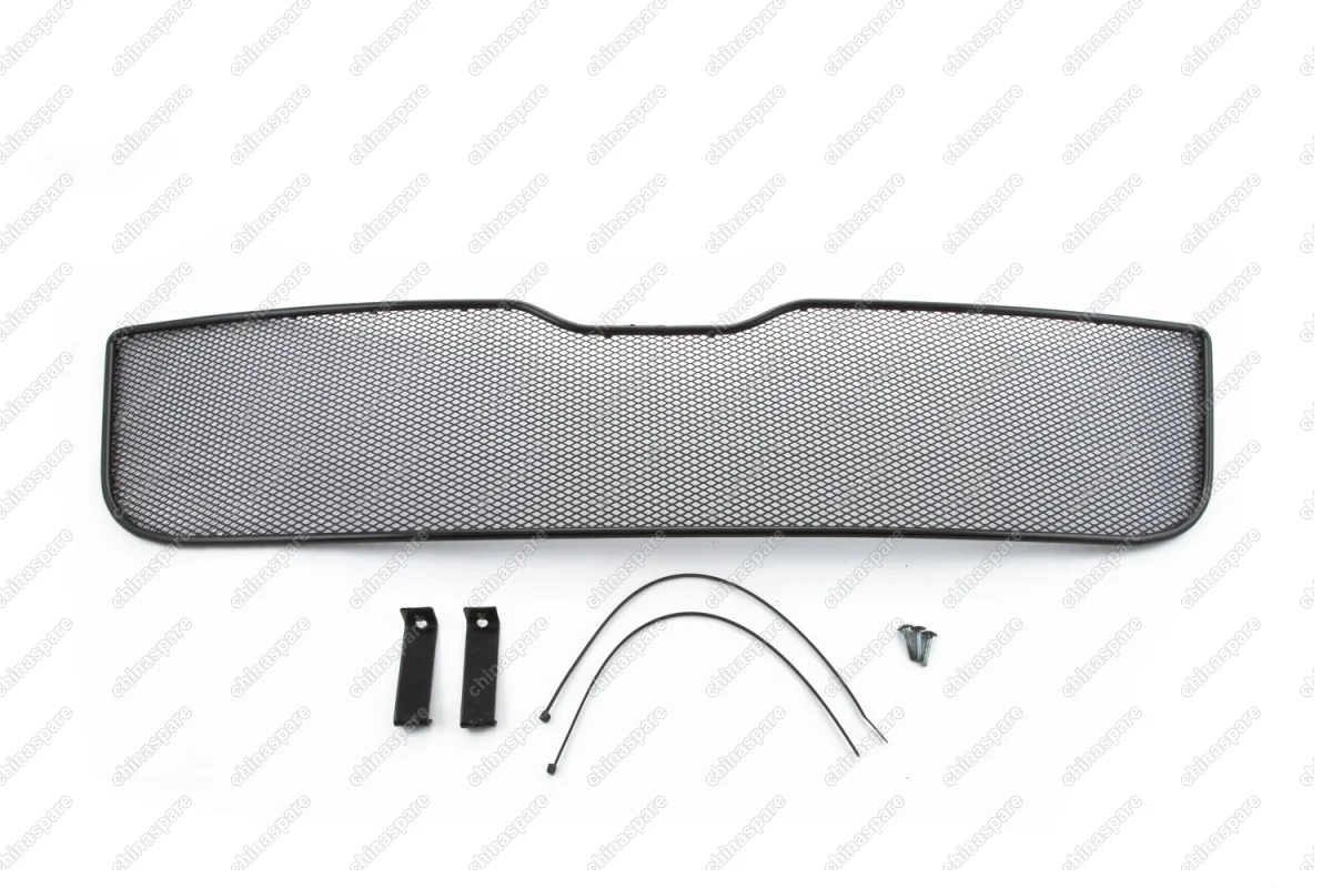 Сетка на бампер внешняя для NISSAN Qashqai 2006-2010, черн., 10 мм