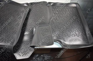 Коврики 3D в салон Chery Tiggo 7, 2017->, (Комплект 4 штуки) (Полиуретан)