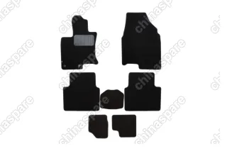 Коврики в салон Klever Premium NISSAN Qashqai+2 2008->, кросс., 7 шт. (текстиль)