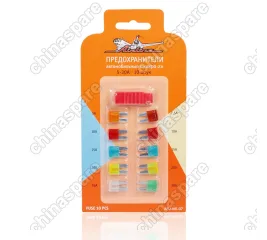 AFU-MK-07 Предохранители МИКРО 2 в блистере (10 шт. 5-30А)