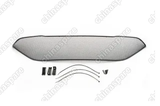 Сетка на бампер внешняя для NISSAN Qashqai 2011-2014, черн., 10 мм