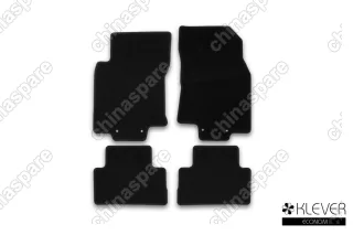 Коврики в салон Klever Econom NISSAN Qashqai, 2014->, кросс., сборка РФ, 4 шт. (текстиль)