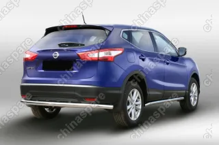 Защита задняя d60,Nissan Qashqai 2014-, NQSH.75.5079