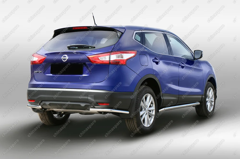 Защита задняя уголки d42,Nissan Qashqai 2014-, NQSH.76.5081