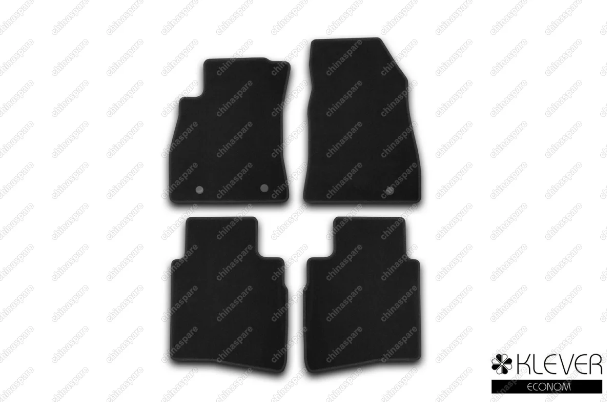 KVR01364101200k Коврики в салон Klever Econom NISSAN Sentra 2014->, сед., 4 шт. (текстиль)