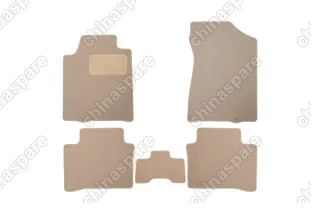 Коврики в салон Klever Premium NISSAN Teana II 2008-2014, сед., 5 шт. (текстиль, бежевые)