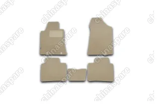 NLT364211112kh Коврики в салон NISSAN Teana 2014->, сед., 5 шт. (текстиль, бежевые)